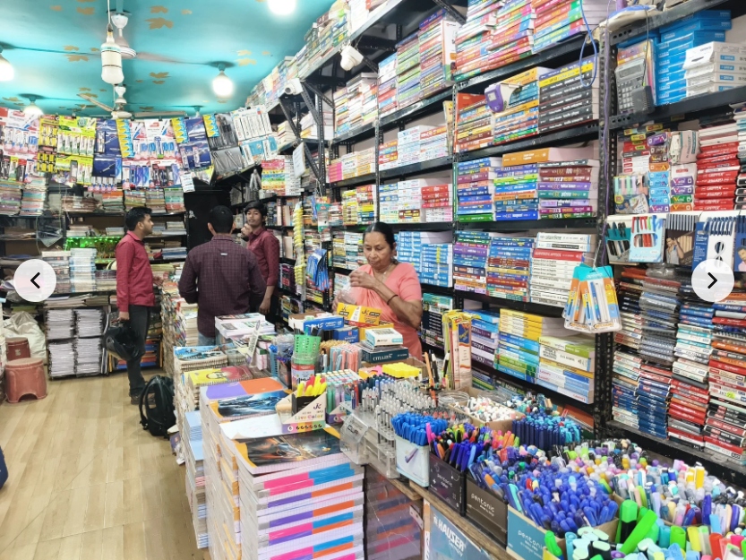 Vidhya Book Store Interior Counter